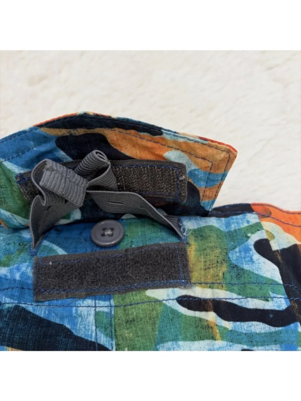 Just Bones Boardshorts Boys Camo Swim Trunks 28 B Adjustable